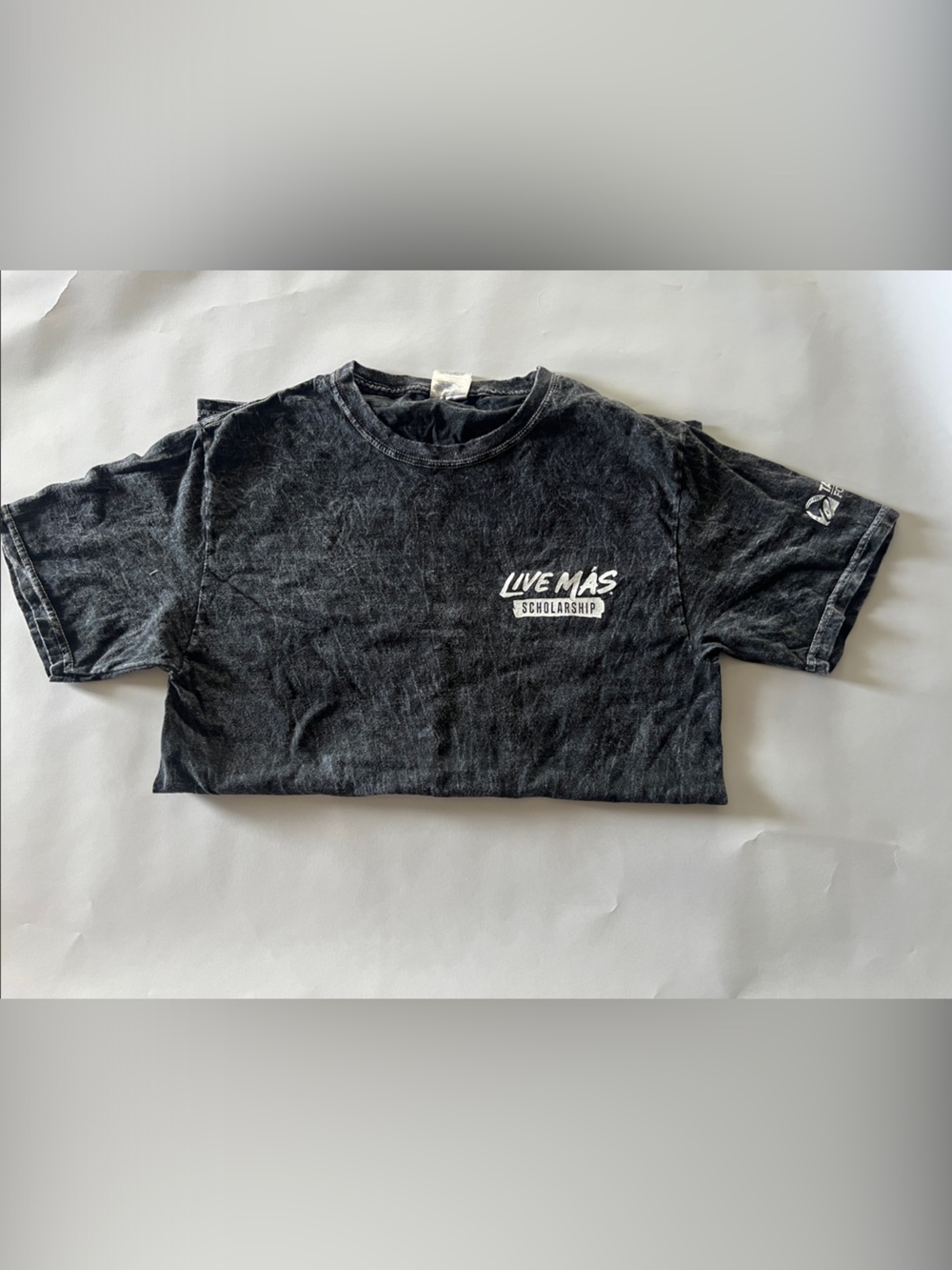 Taco Bell Collectible Live Más Black Mineral-Wash Graphic Tee